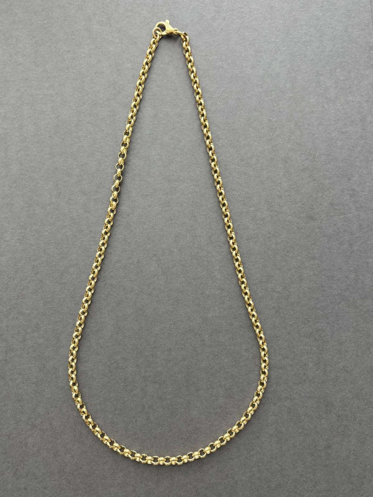 Vintage 9k Gold Belcher / Rolo Chain
