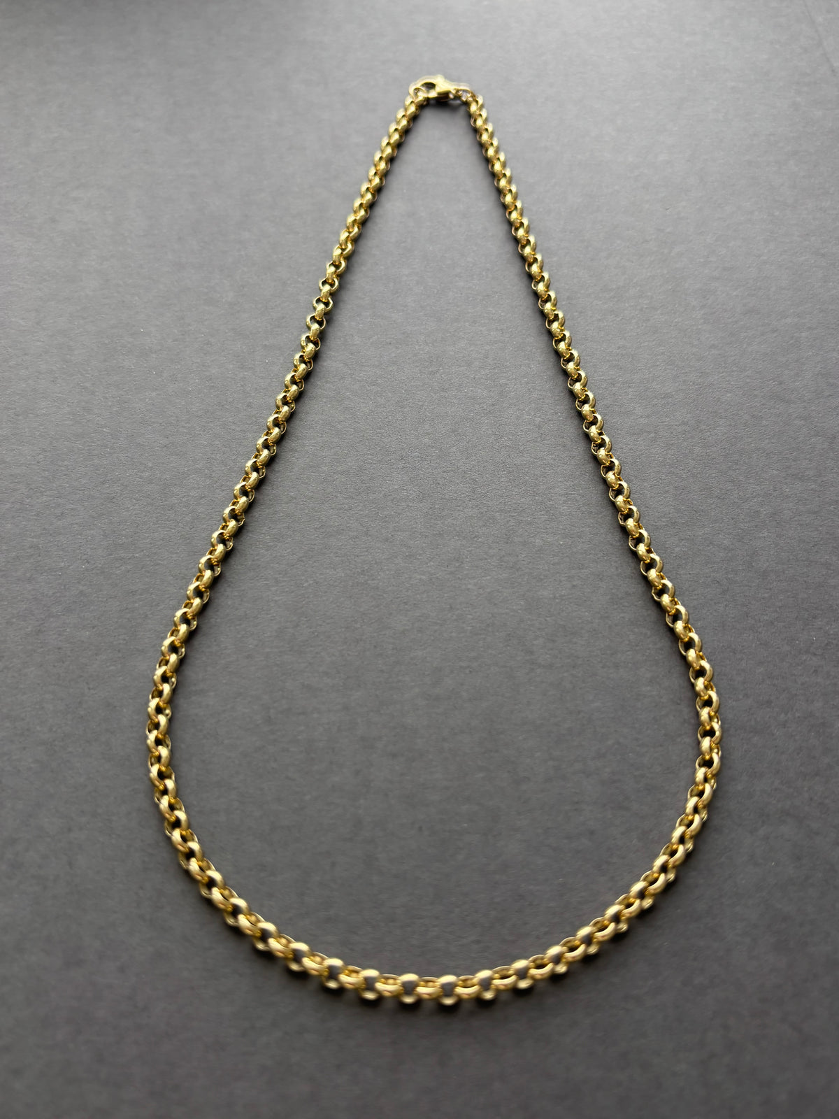 Vintage 9k Gold Belcher / Rolo Chain