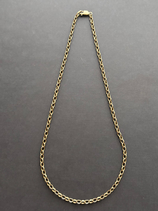 Vintage 9k Gold Belcher / Rolo  Chain