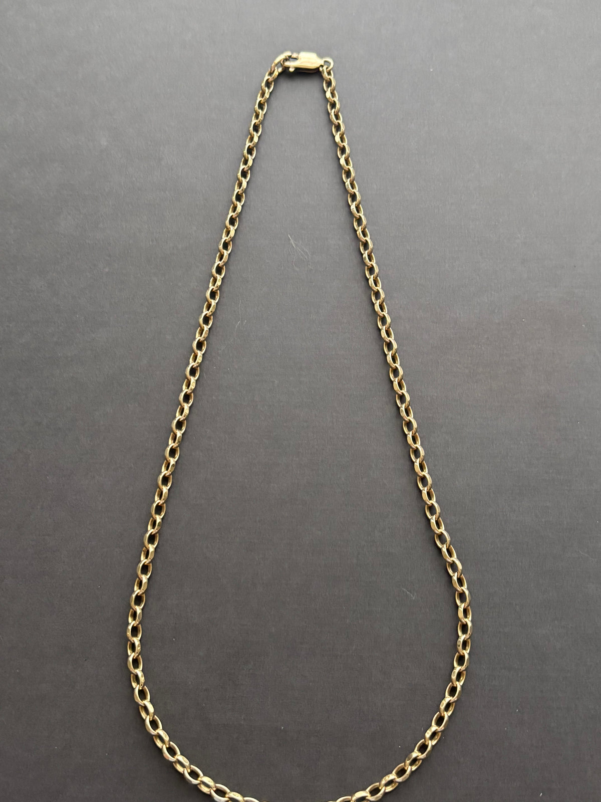 Vintage 9k Gold Belcher / Rolo Chain