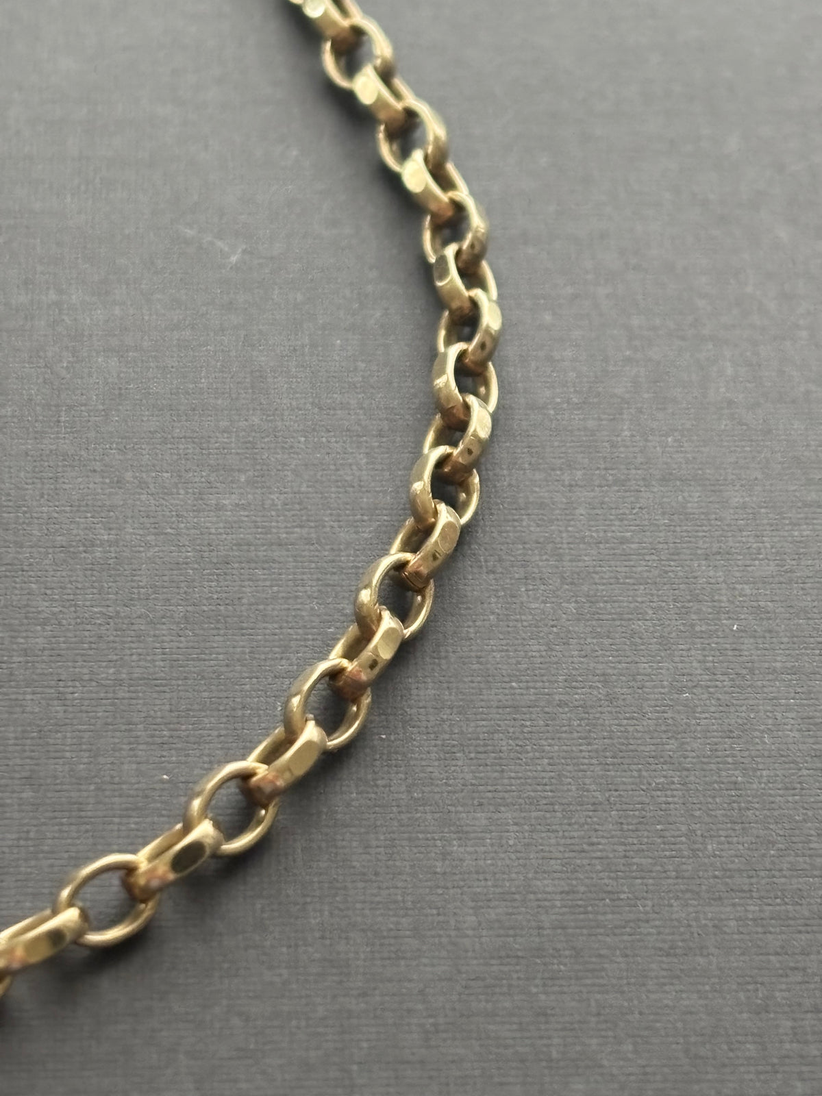 Vintage 9k Gold Belcher / Rolo  Chain