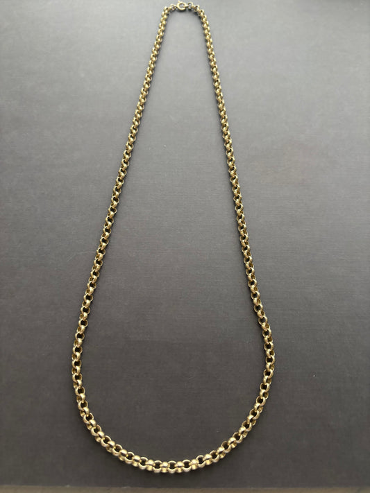 Vintage 9k Gold Belcher / Rolo Chain