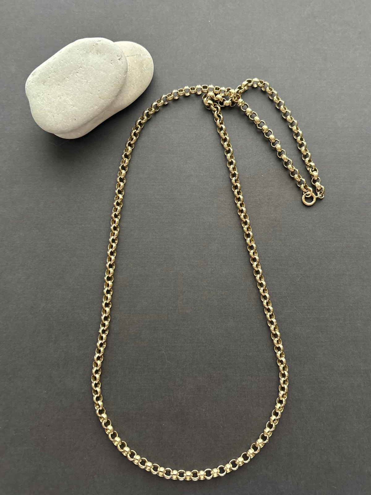Vintage 9k Gold Belcher Chain