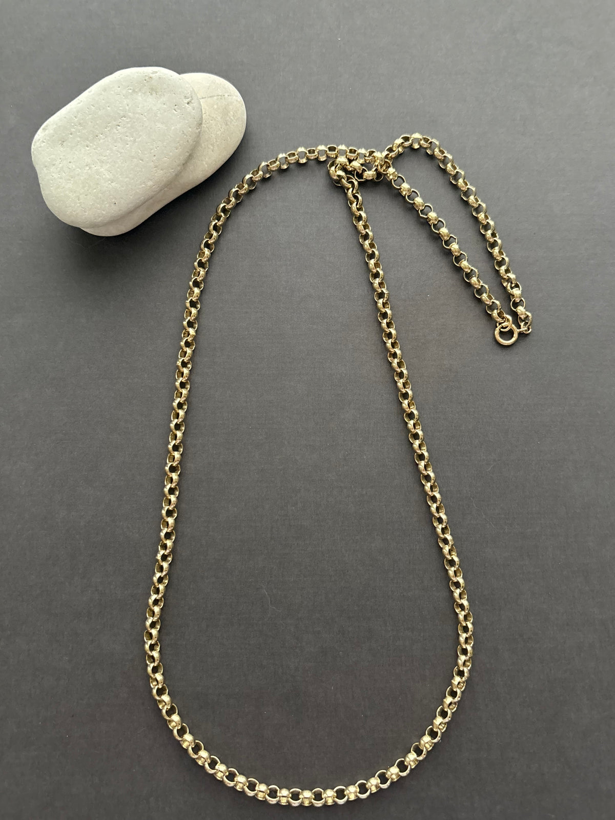 Vintage 9k Gold Belcher Chain