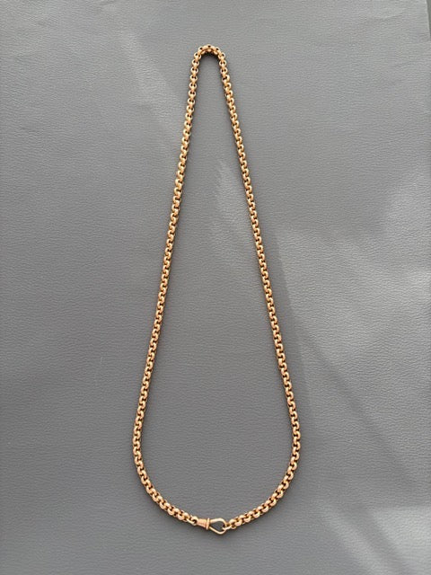 9k Gold Large Belcher/ Rolo LInk Chain
