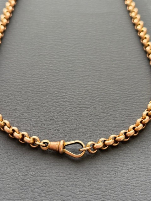 9k Gold Large Belcher/ Rolo LInk Chain