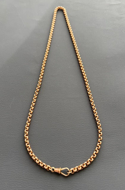 9k Gold Large Belcher/ Rolo LInk Chain