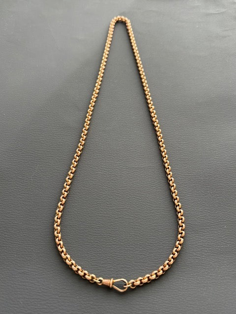 9k Gold Large Belcher/ Rolo LInk Chain