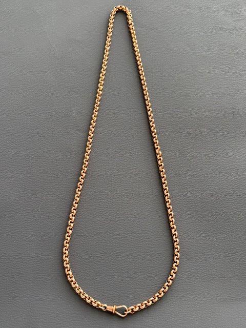 9k Gold Large Belcher/ Rolo LInk Chain